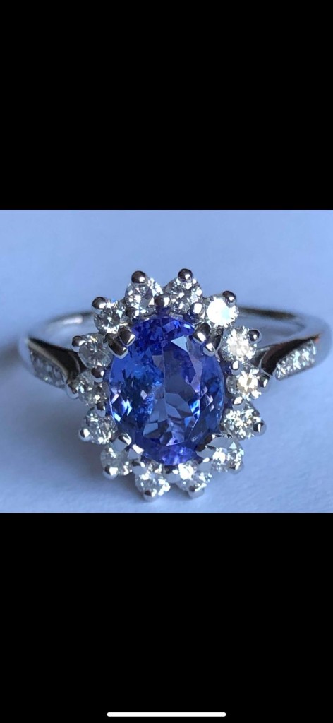 Bague Tanzanite Royale de L'oreene